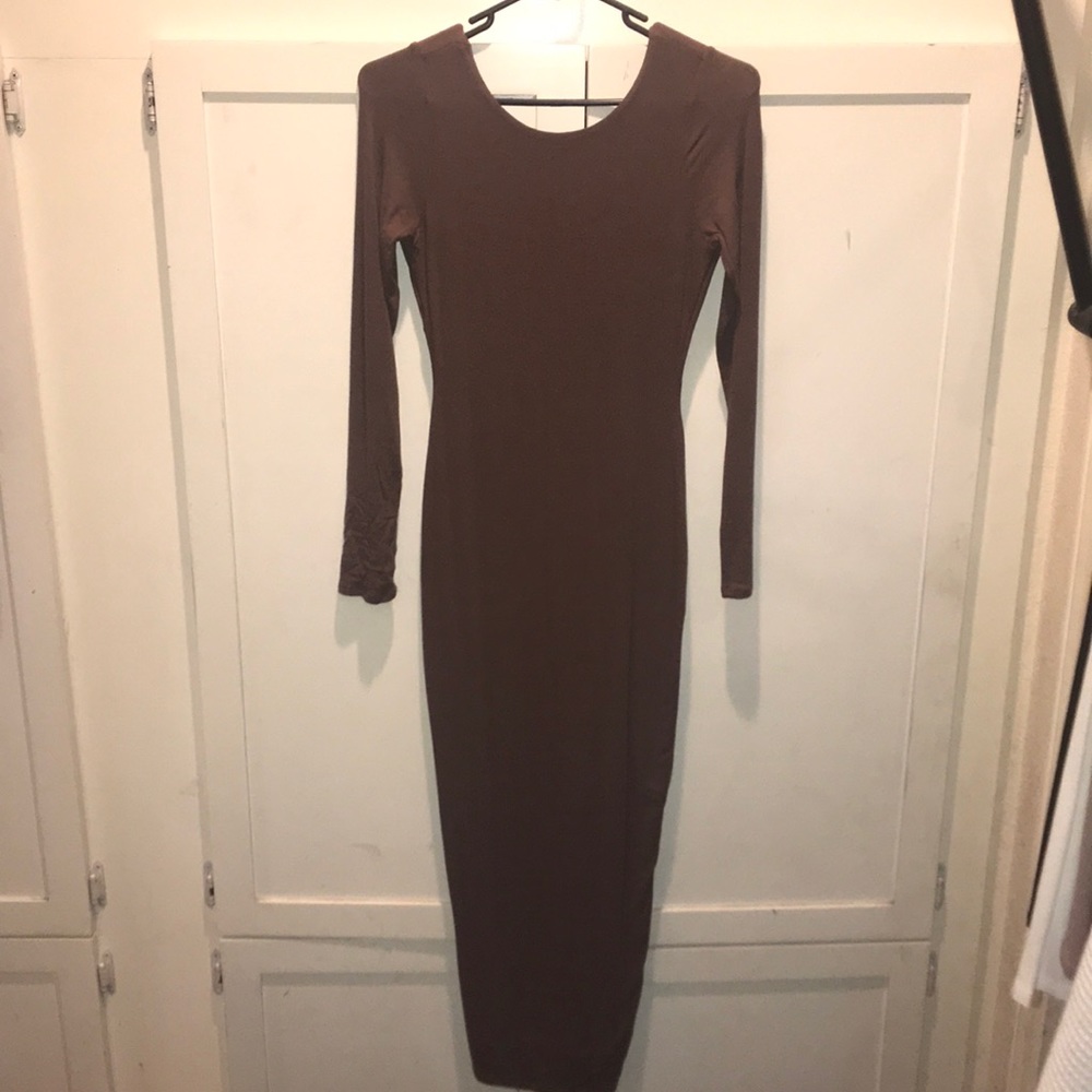 Mocha NW Timeless Dress - Picture 4 of 5